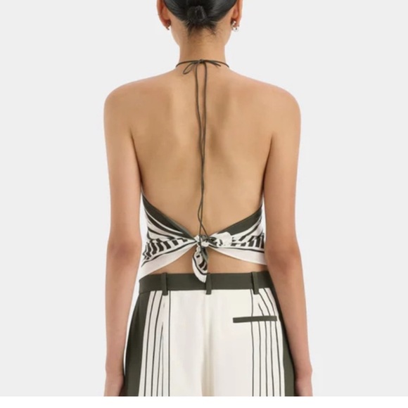 SIR the label silk satin top - Picture 3 of 4